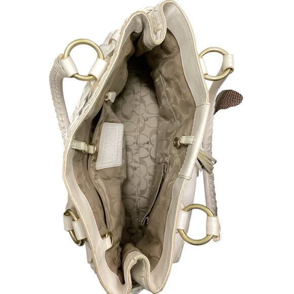 Vintage Coach Purse Women’s 1 Size 2005 “Hampton” Braided Parts Limited Edition - Picture 7 of 10